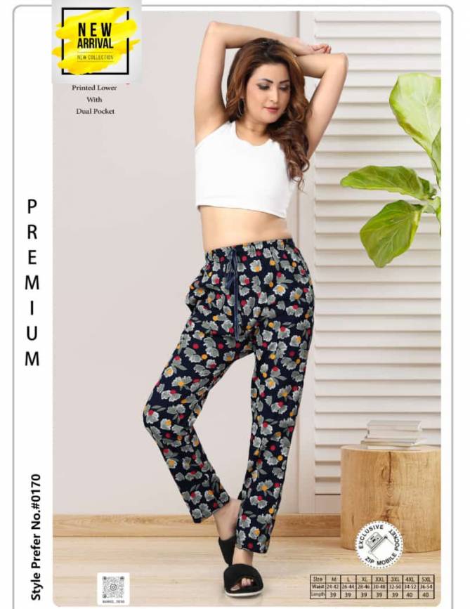 Summer Special Vol At 170 Hosiery Cotton Printed Night Wear Lower Wholesale Shop In Surat

